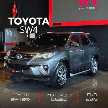 TOYOTA HILUX SW4 2.8 SRX 4X4 16V TURBO INTERCOOLER DIESEL 4P AUTOMÁTICO